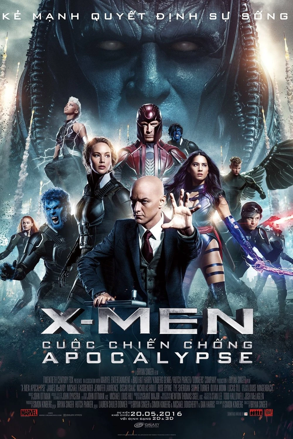 X-Men 8: Cuộc Chiến Chống Apocalypse - X-Men: Apocalypse (2016) X-Men 8: Cuộc Chiến Chống Apocalypse - X-Men: Apocalypse (2016)